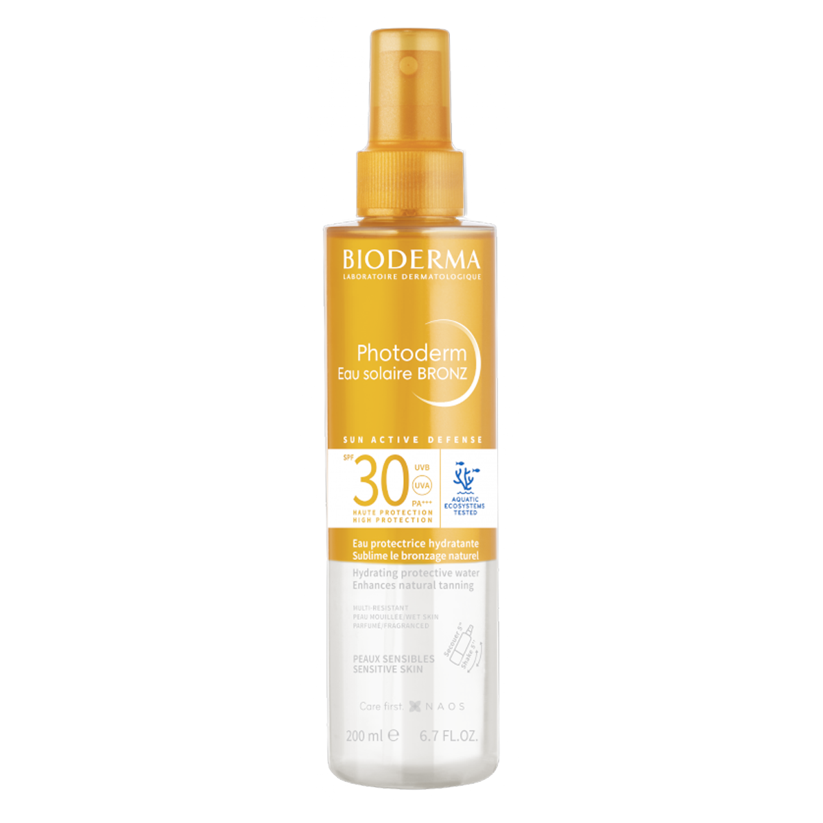 Bioderma Photoderm Eau Solaire Bronz Spf50 200 Ml
