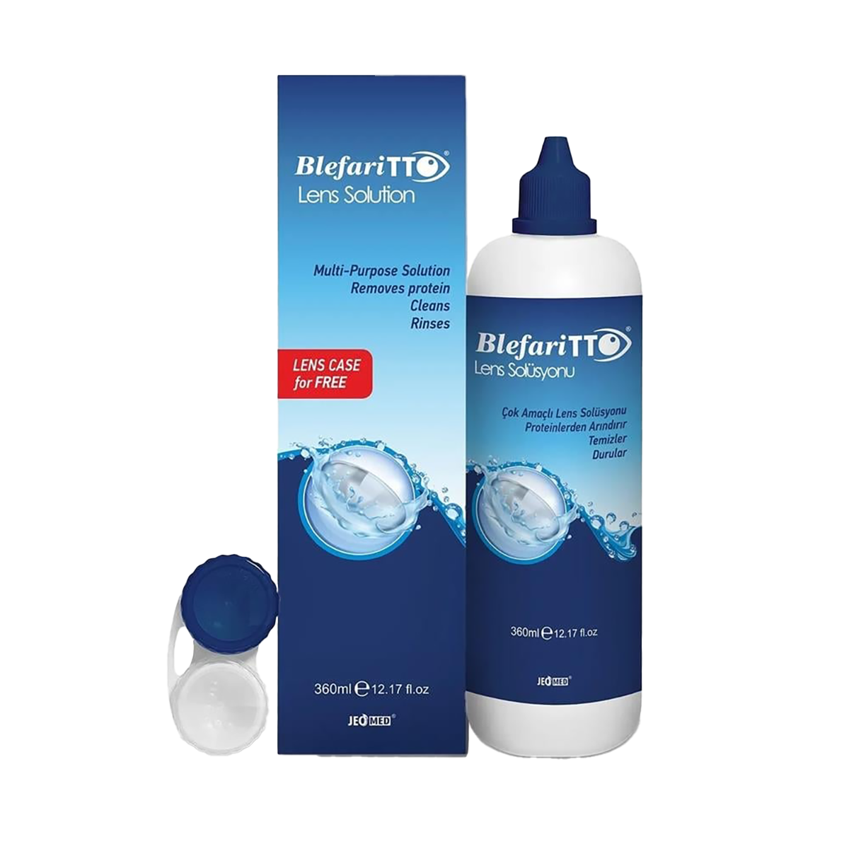 Blephari TTO Lens Solüsyonu 360 Ml