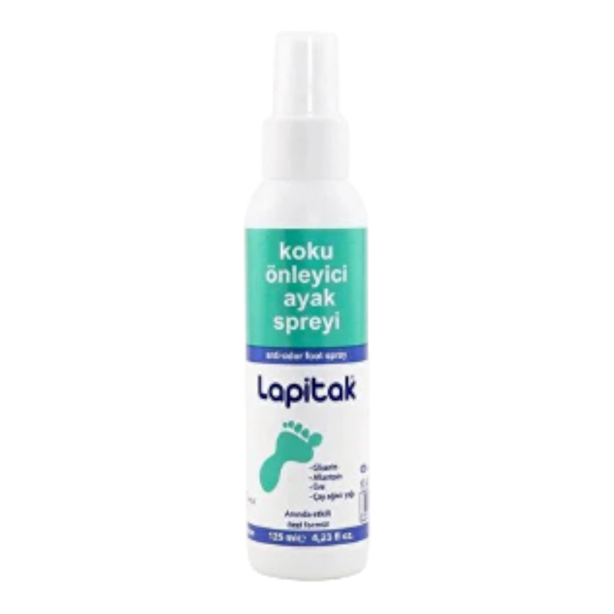 Lapitak Ayak Kokusu Önleyici Spreyi 125 Ml