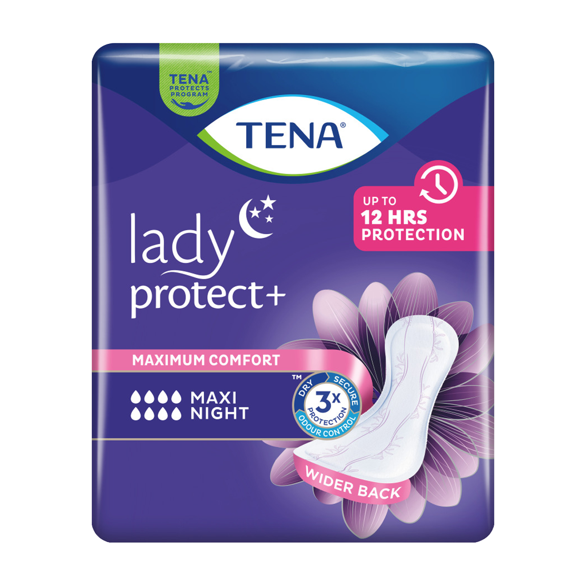 Tena Lady Protect Maxi Night 12 Adet
