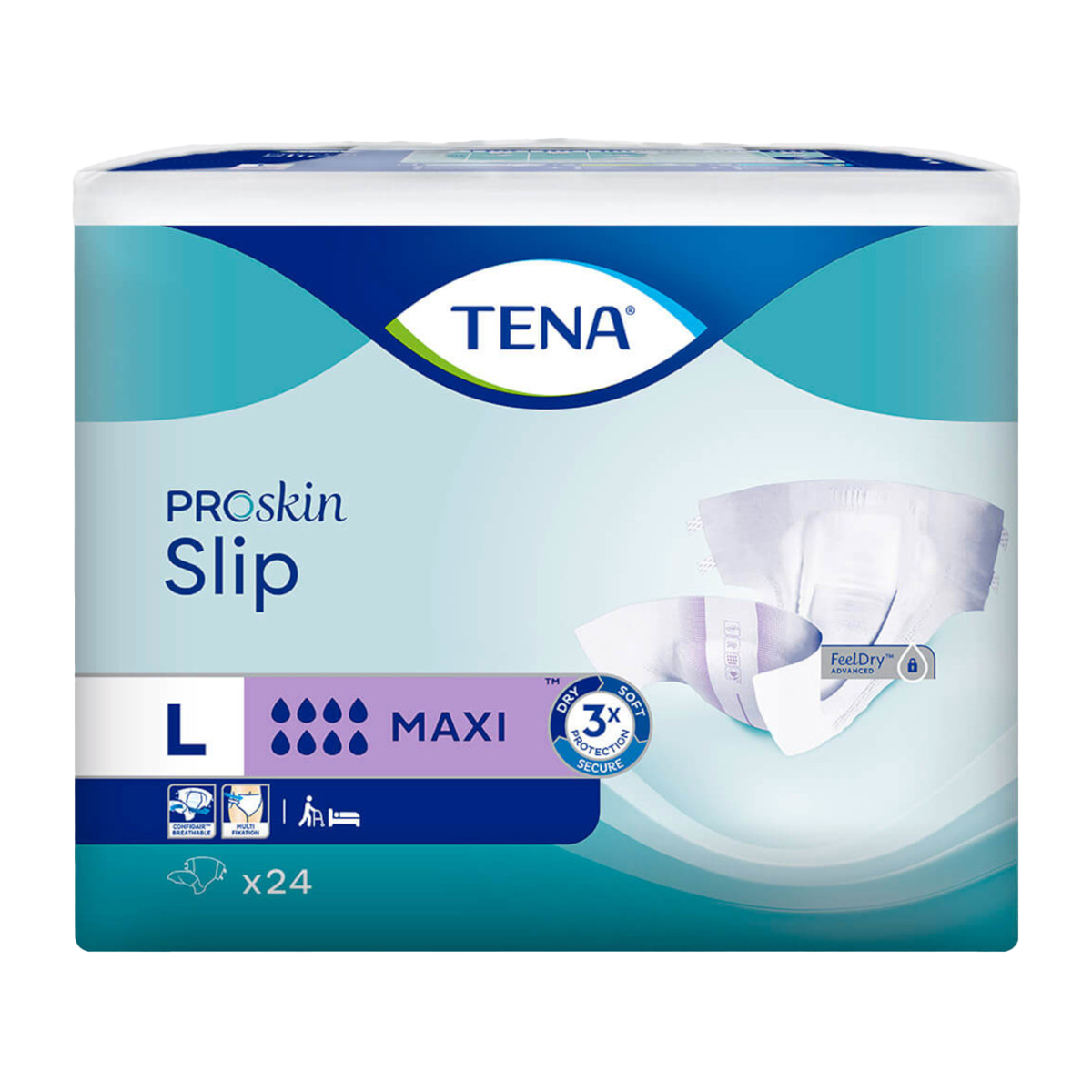 Tena Proskin Slip Belbantli L Maxi 24 Adet
