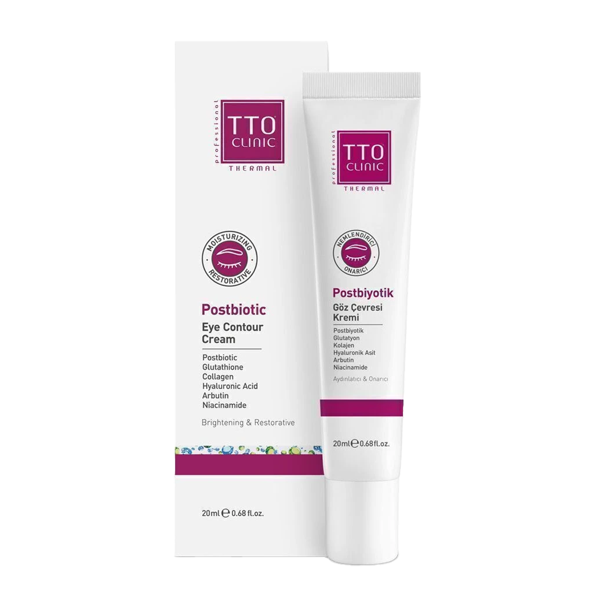 TTO Clı Postbiyotik Göz Krem 20 Ml