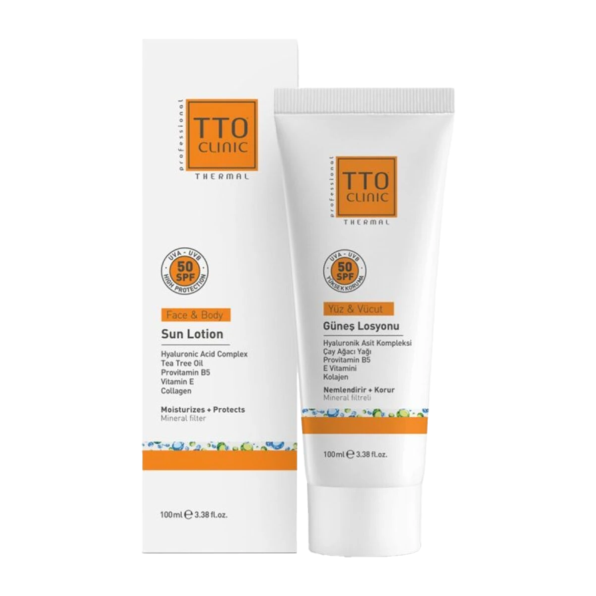 TTO Clinic Güneş Losyonu 100 Ml