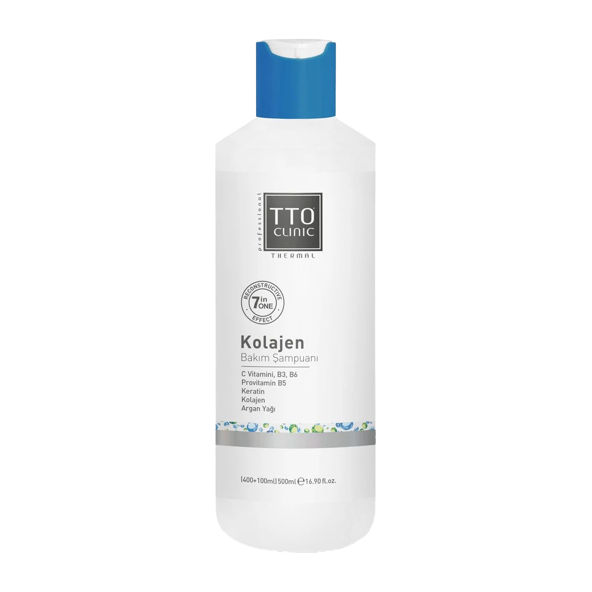 TTO Clinic Kolajen Şampuan 500 Ml