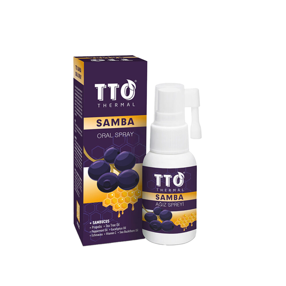 TTO Thermal Samba Oral  Spray 30 Ml