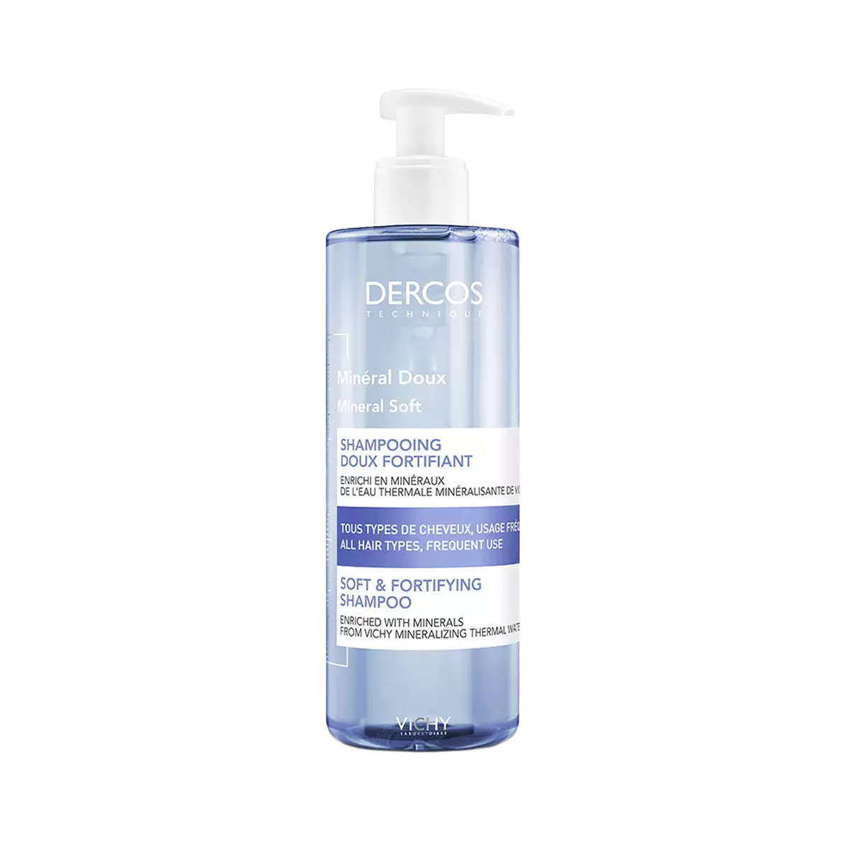 Vichy Dercos Mineral Soft Tüm Saç Tipleri İçin Günlük Kullanim Şampuan 400 Ml