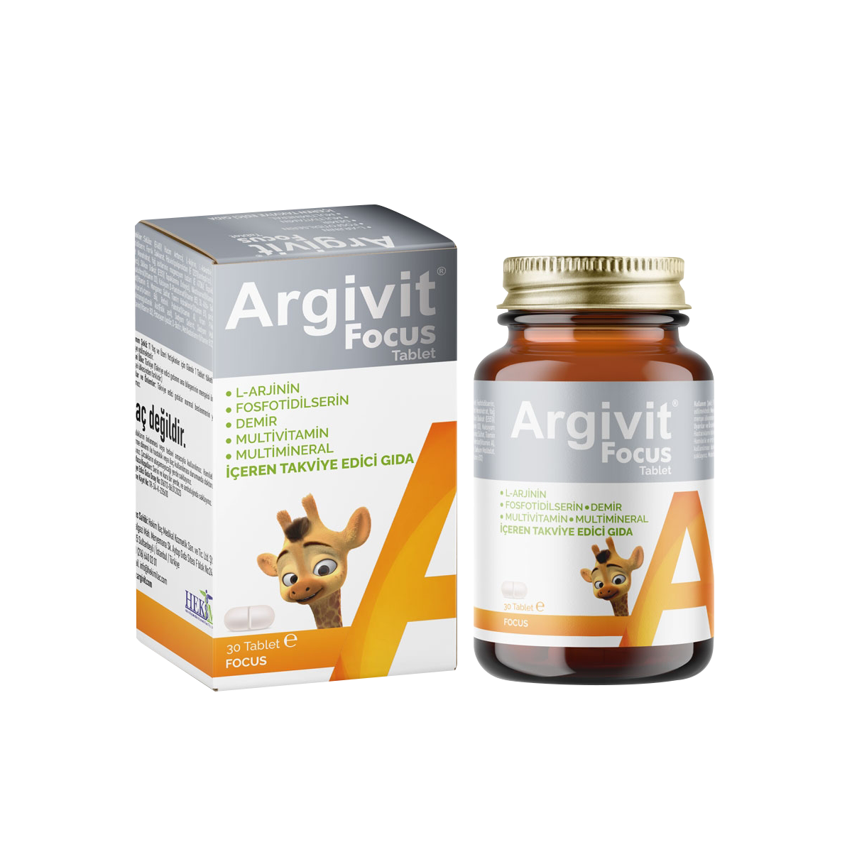 Argivit Focus Tablet 30 Adet