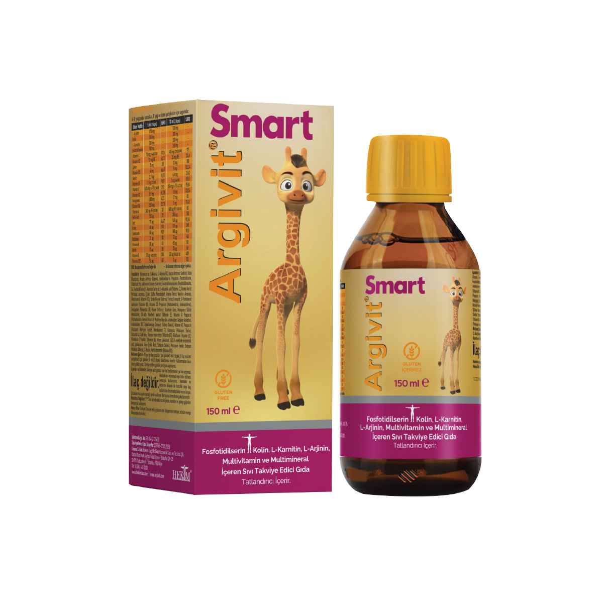 Argivit Smart Şurup 150 Ml