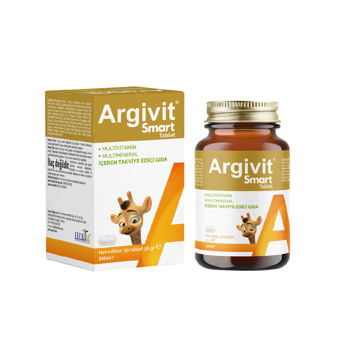 Argivit Smart Tablet 30 Adet