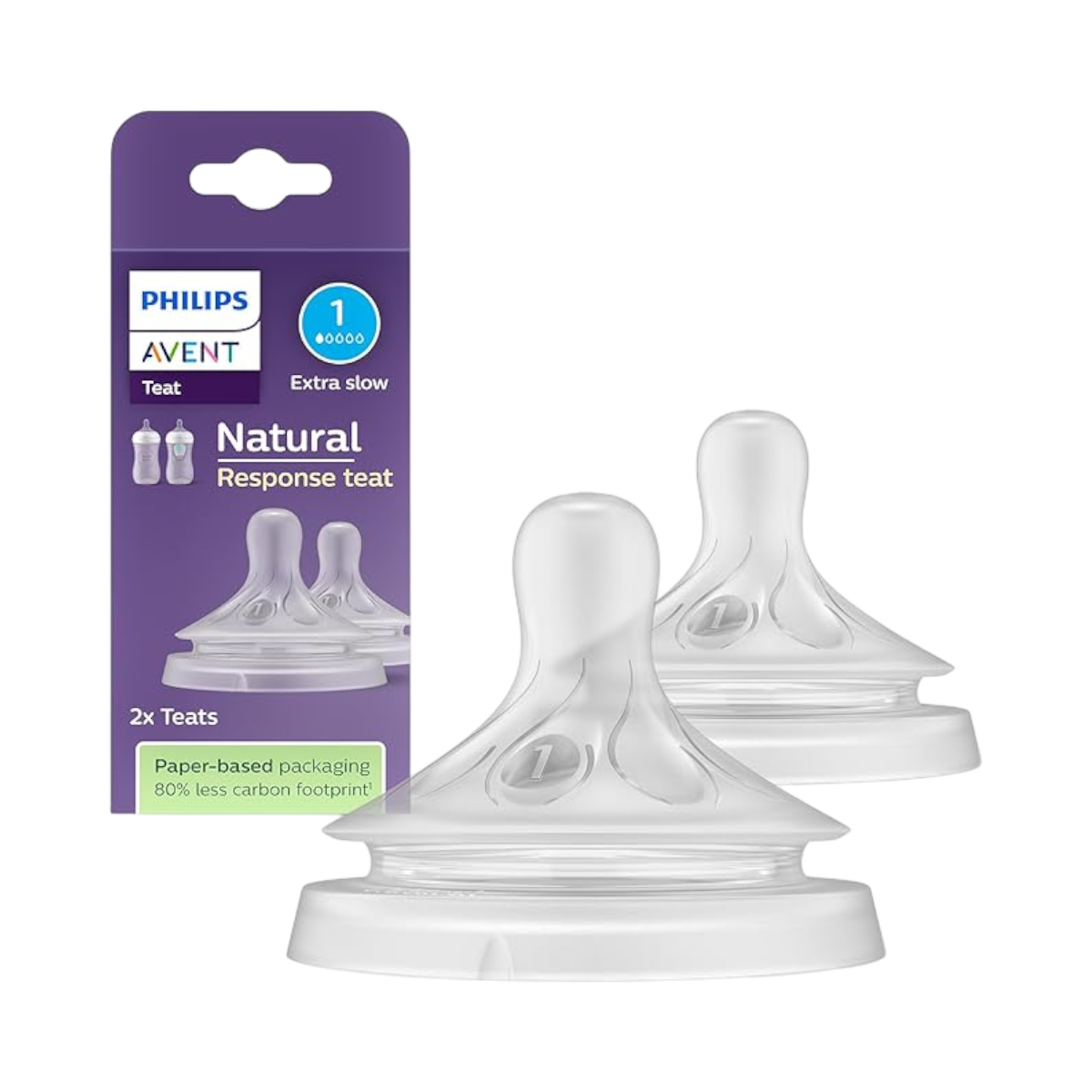 Philips Avent Natural Biberon Emziği 2 Li No 1