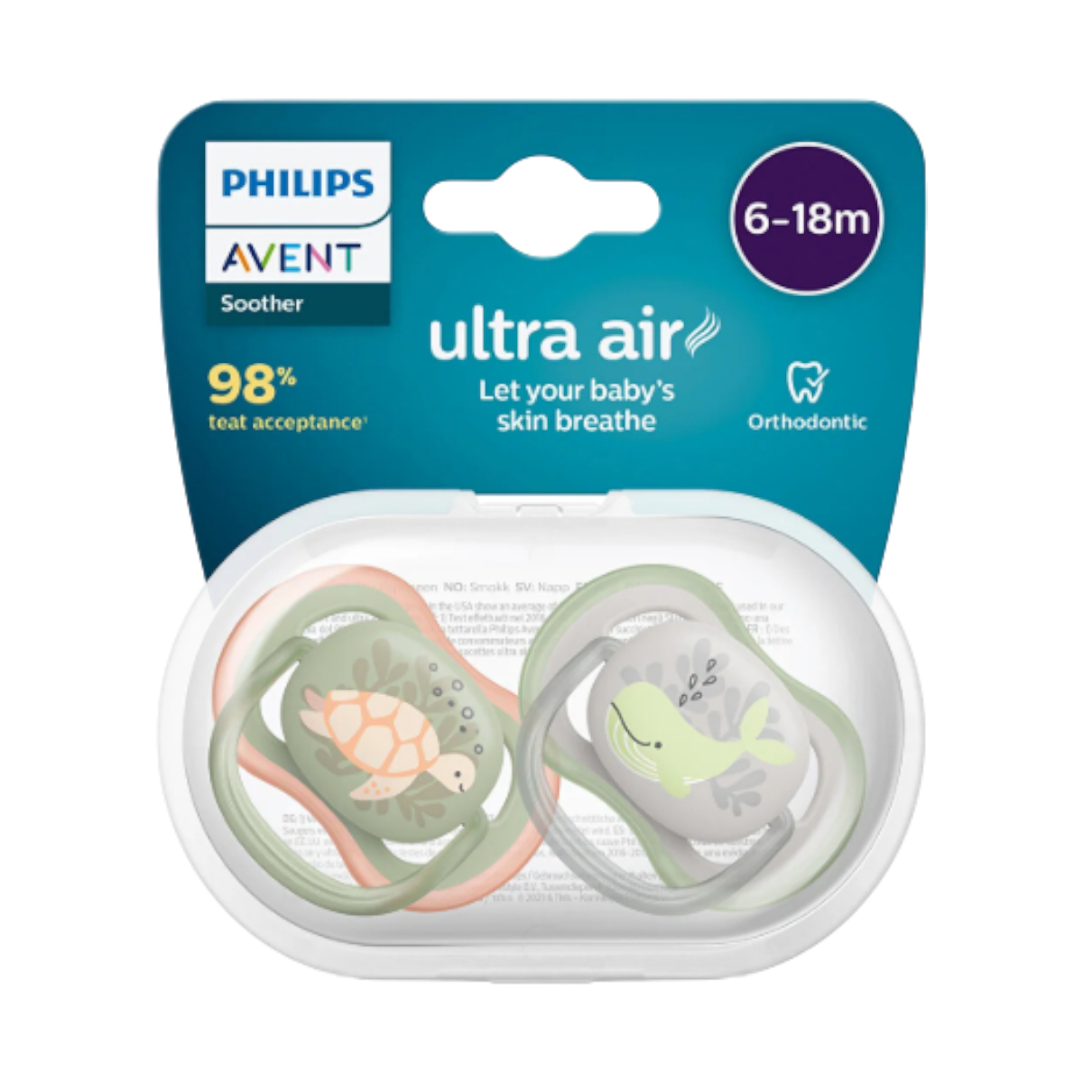 Philips Avent Ultra Air Emzik 2 Li 6-18 Ay
