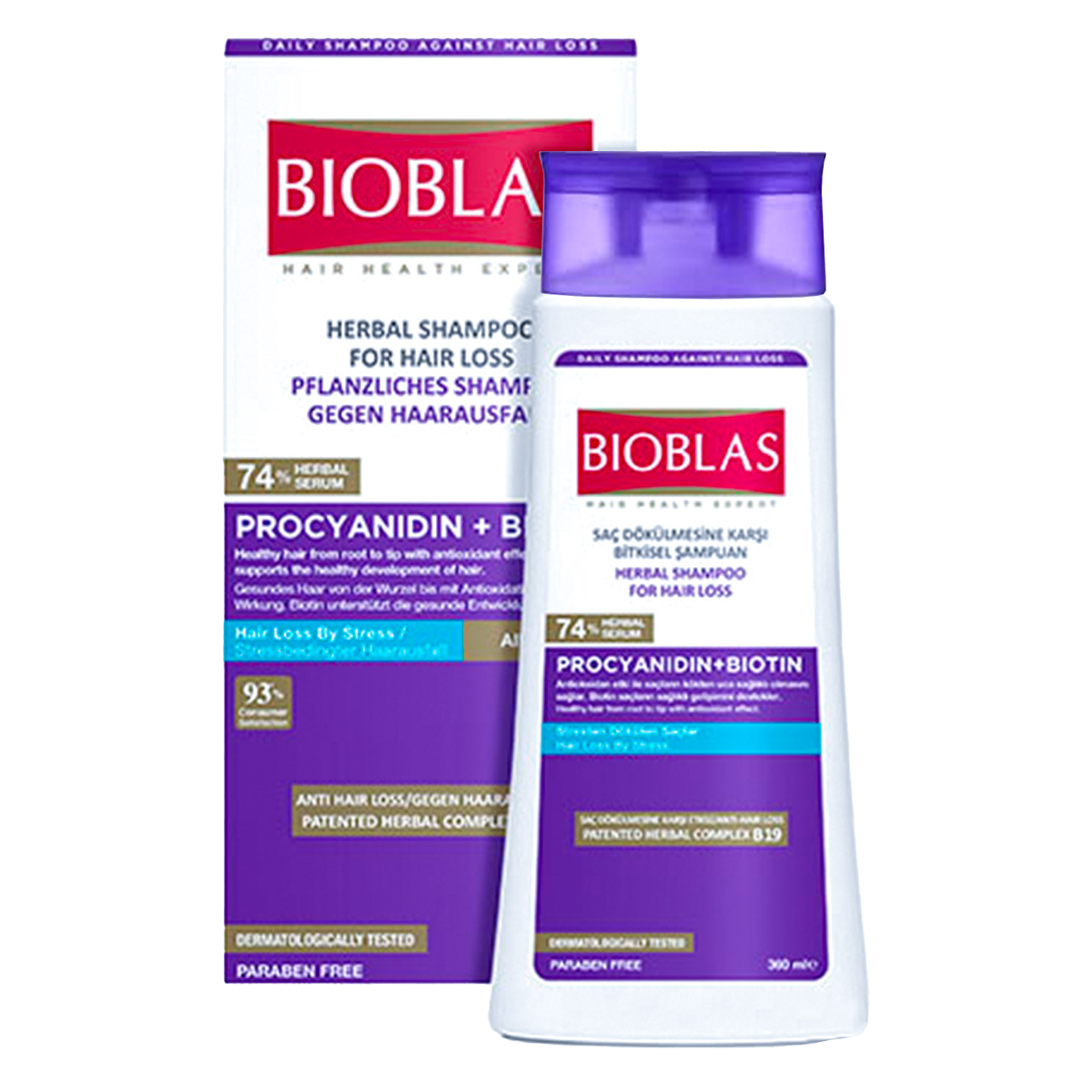 Bioblas Saç Dökülmesine Karşı Bitkisel Şampuan 360 Ml