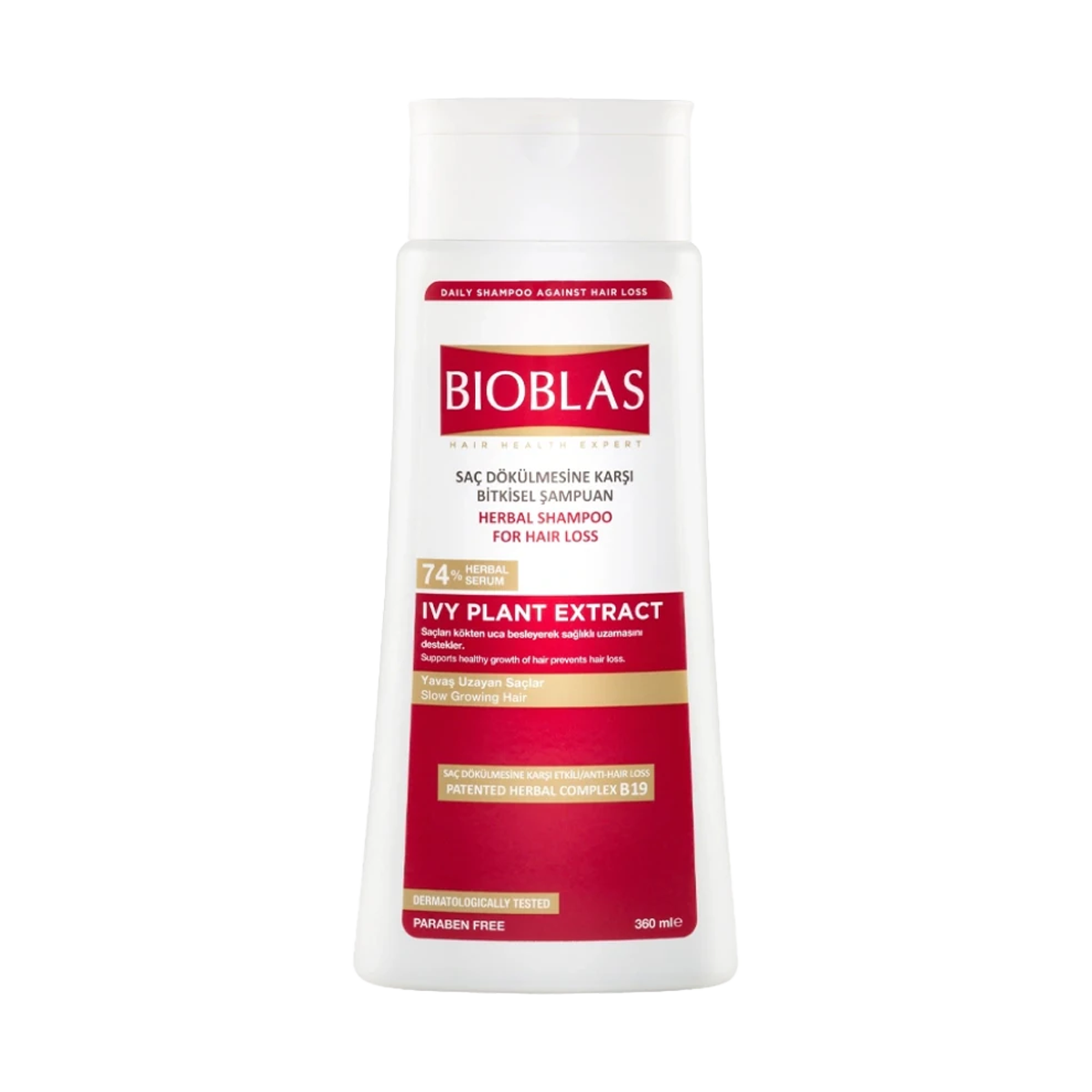 Bioblas Saç Dökülmesine Karşı Sarmaşık Bitkisel Şampuan 360 Ml