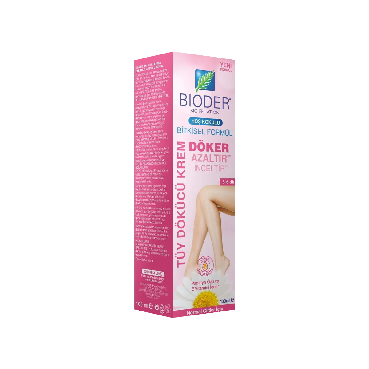 Bioder Tüy Dökücü Krem 100 Ml