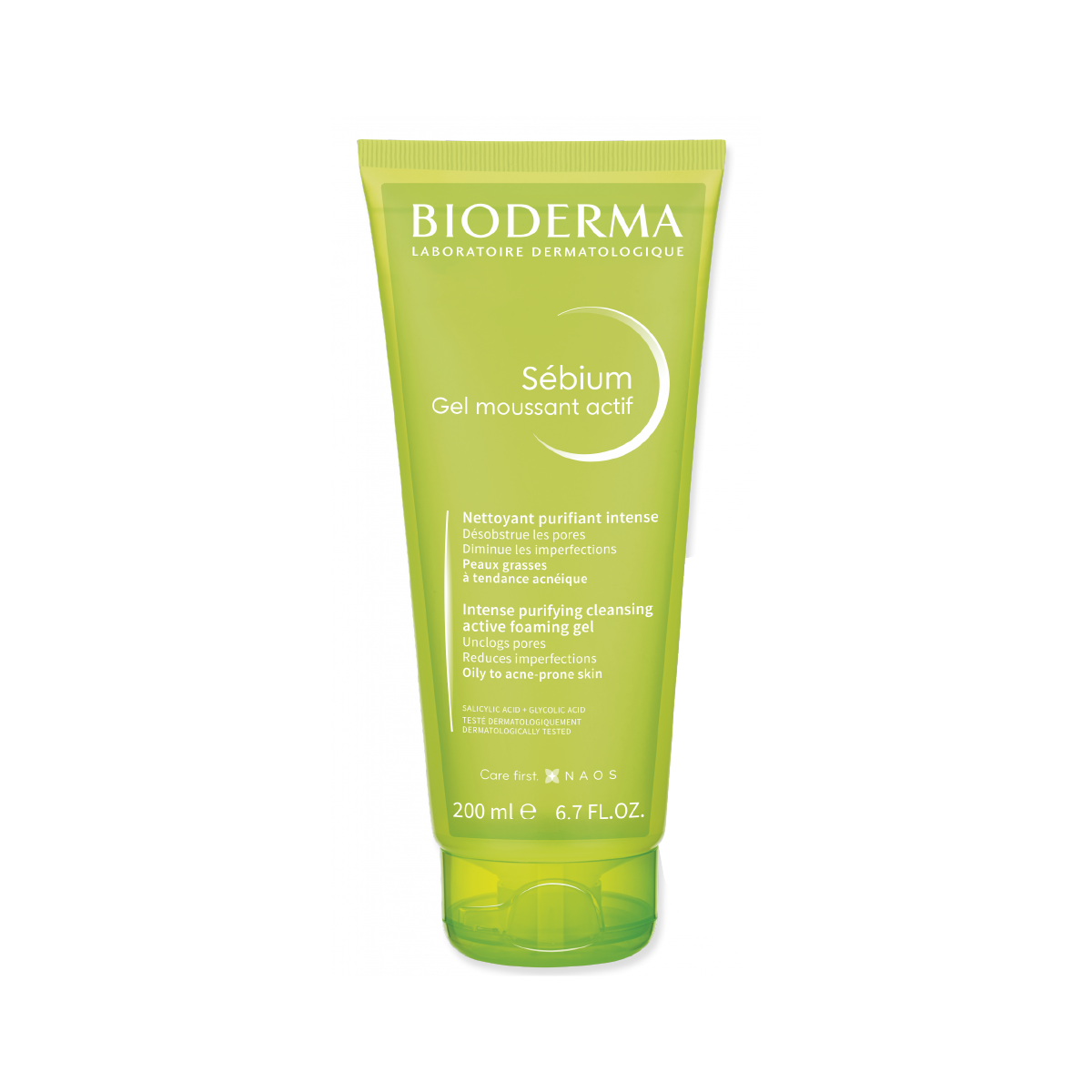 Bioderma Sebium Gel Moussant Actif 200 Ml