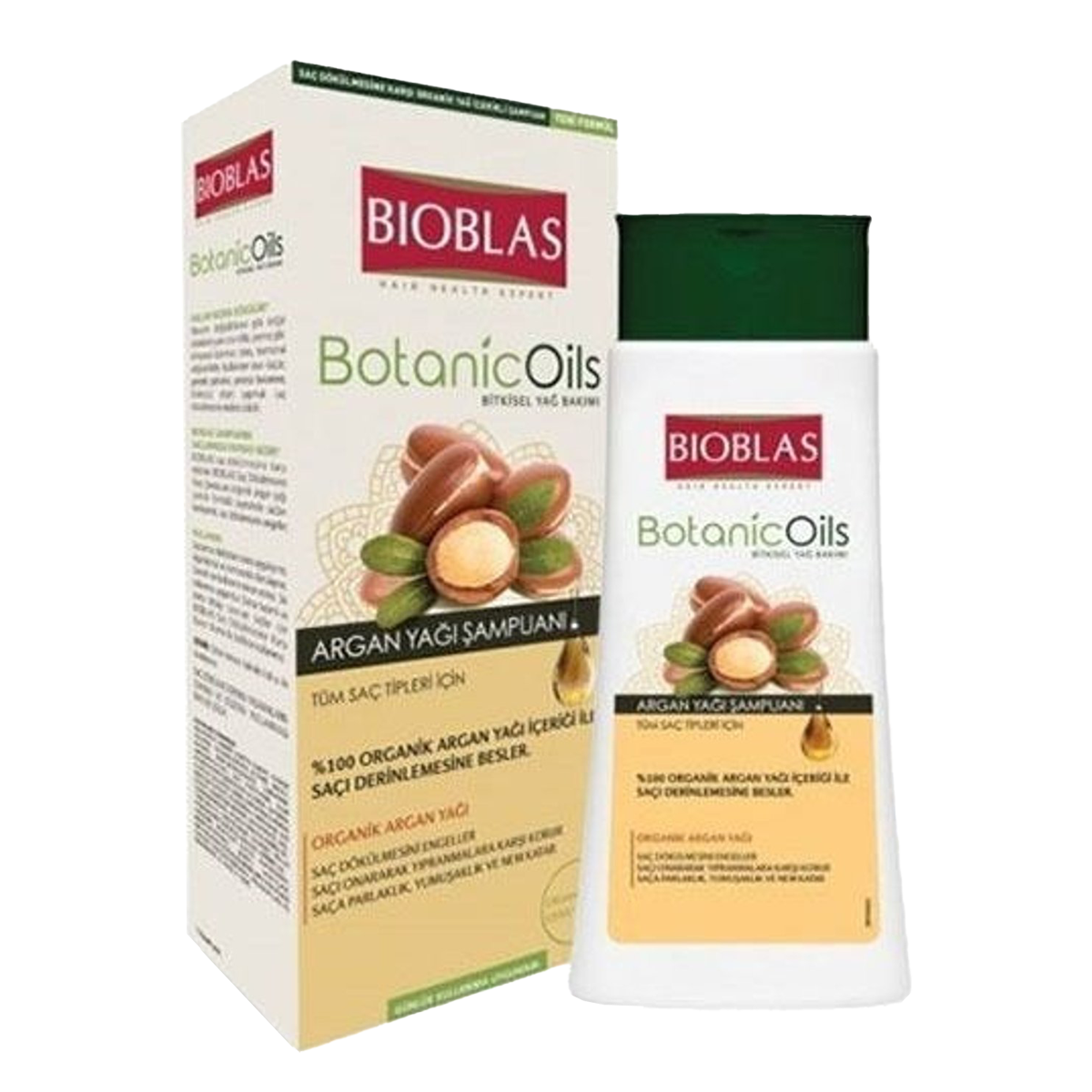 Biolas Botanic Oils Argan Yağı Şampuan 360 Ml