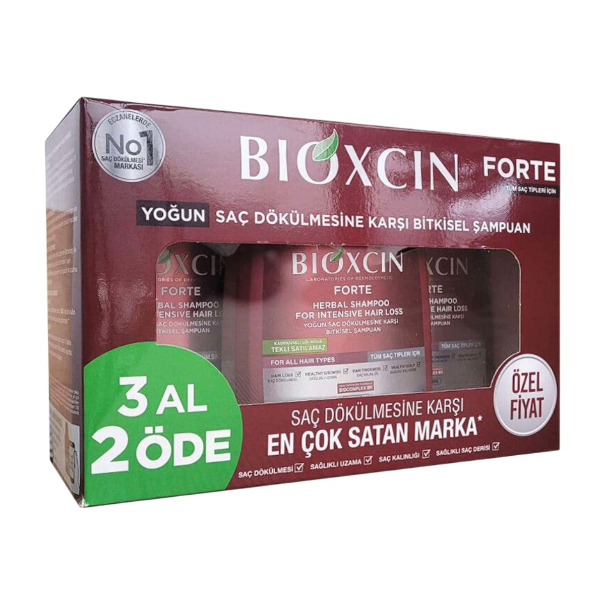 Bioxcin Forte Tüm Saçlar İçin 300 Ml