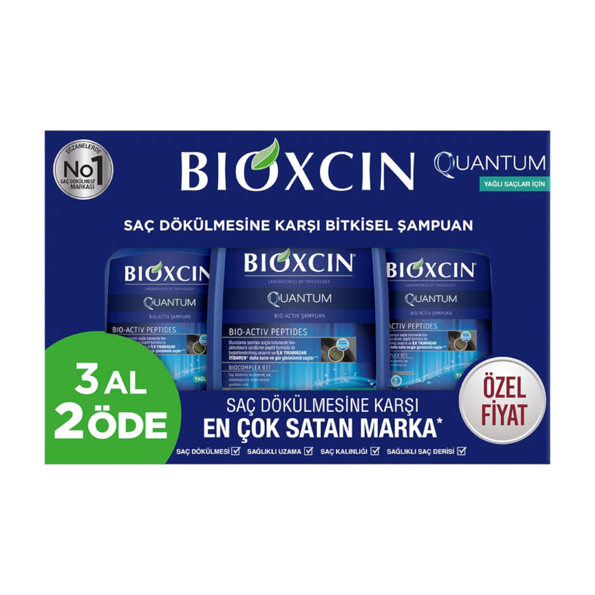Bioxcin Quantum Kuru Ve Normal Saçlar İçin 300 Ml