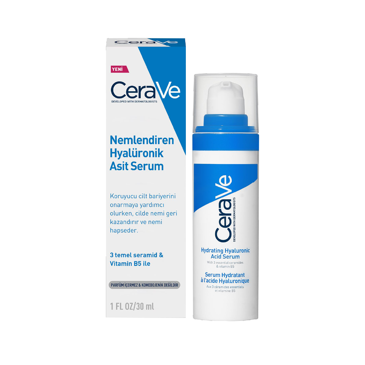 Cerave Nemlendiren Hyalüronik Asit Serum 30Ml