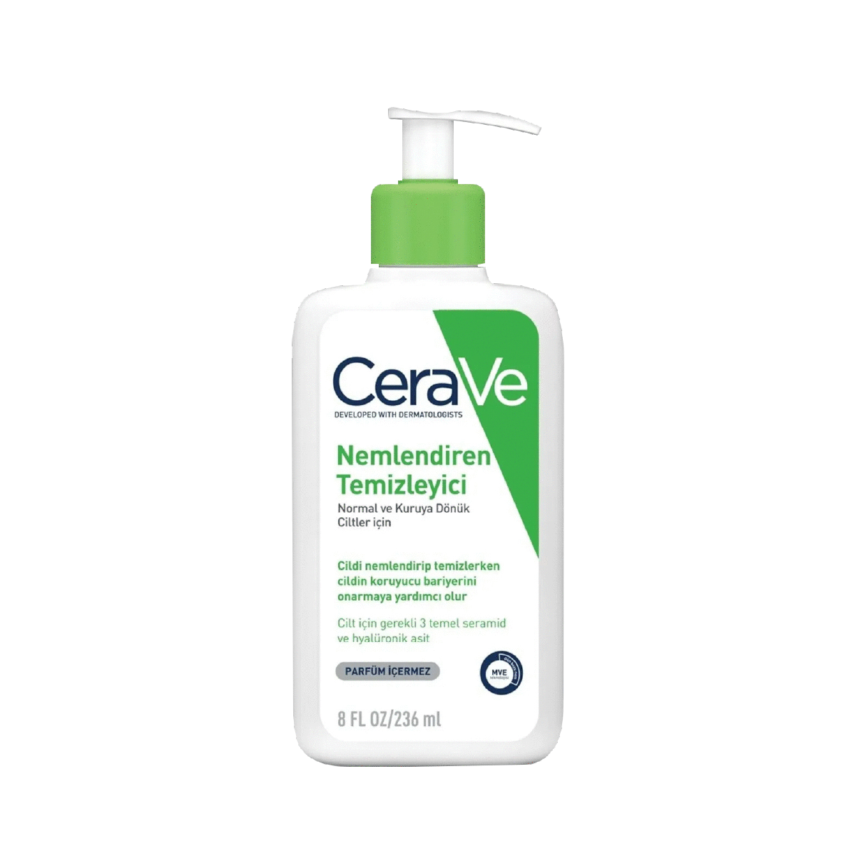 Cerave Normal Ve Yağlıya Dönük Ciltler İçin Köpük Temizleyici 473 Ml
