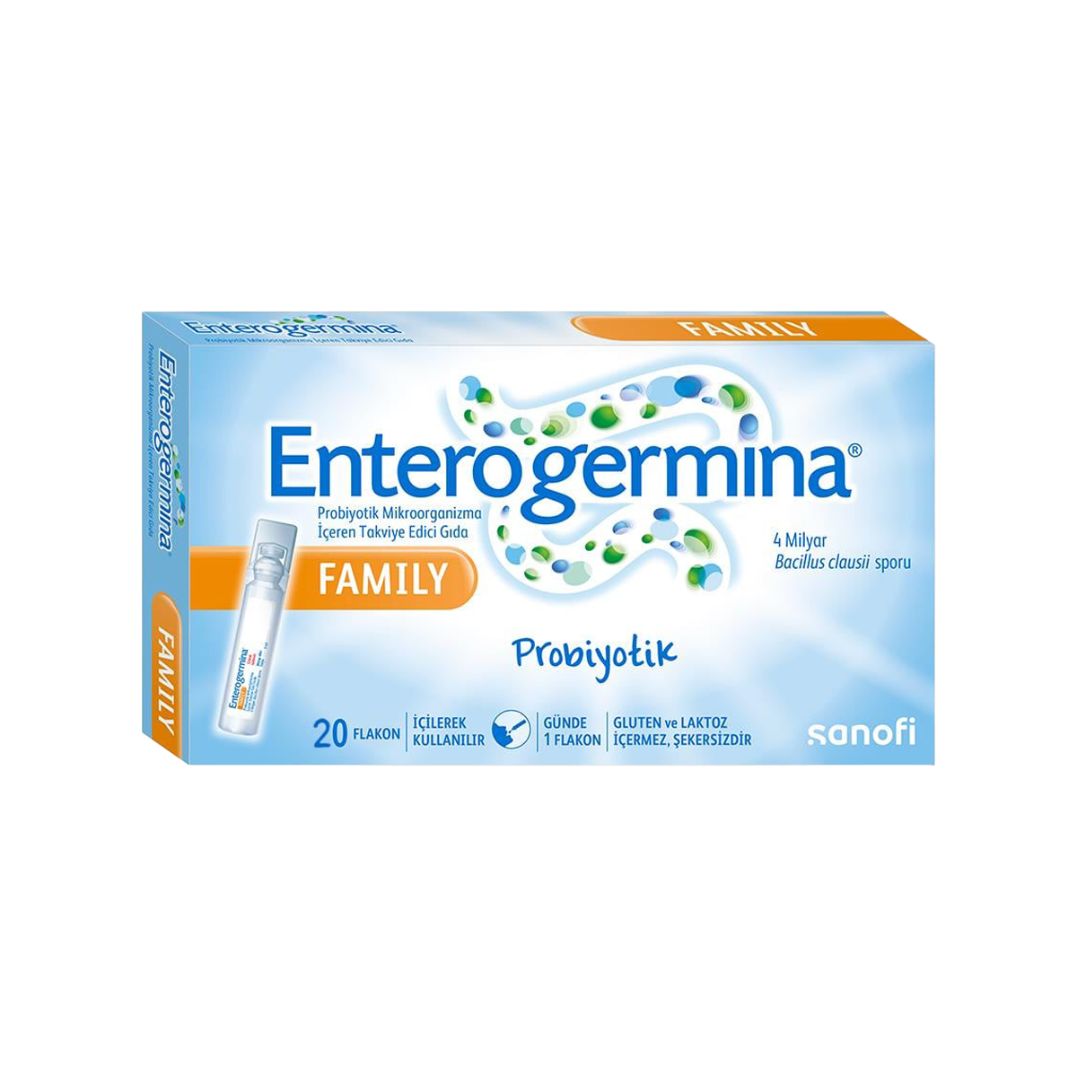 Enterogermina Famıly Probiyotik 20 Adet
