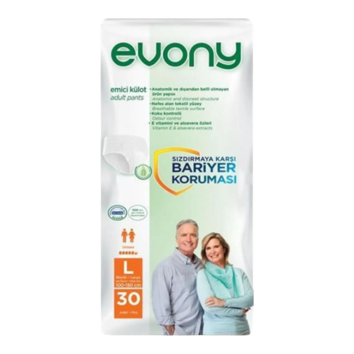 Evony Large Külotlu 30 Adet