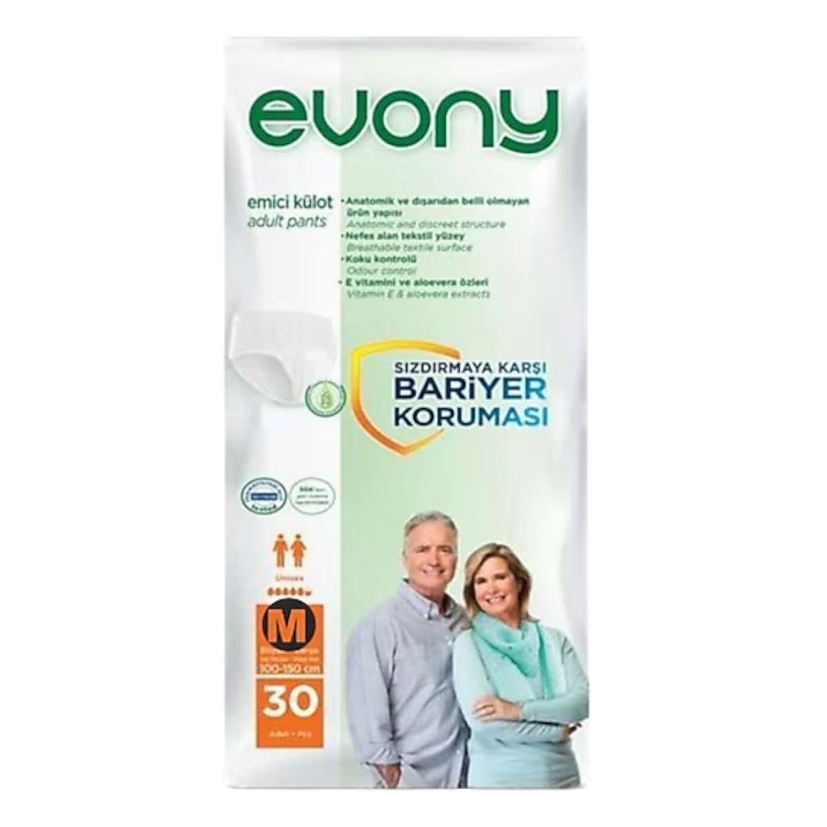 EVONY MEDİUM Külotlu 30 Adet