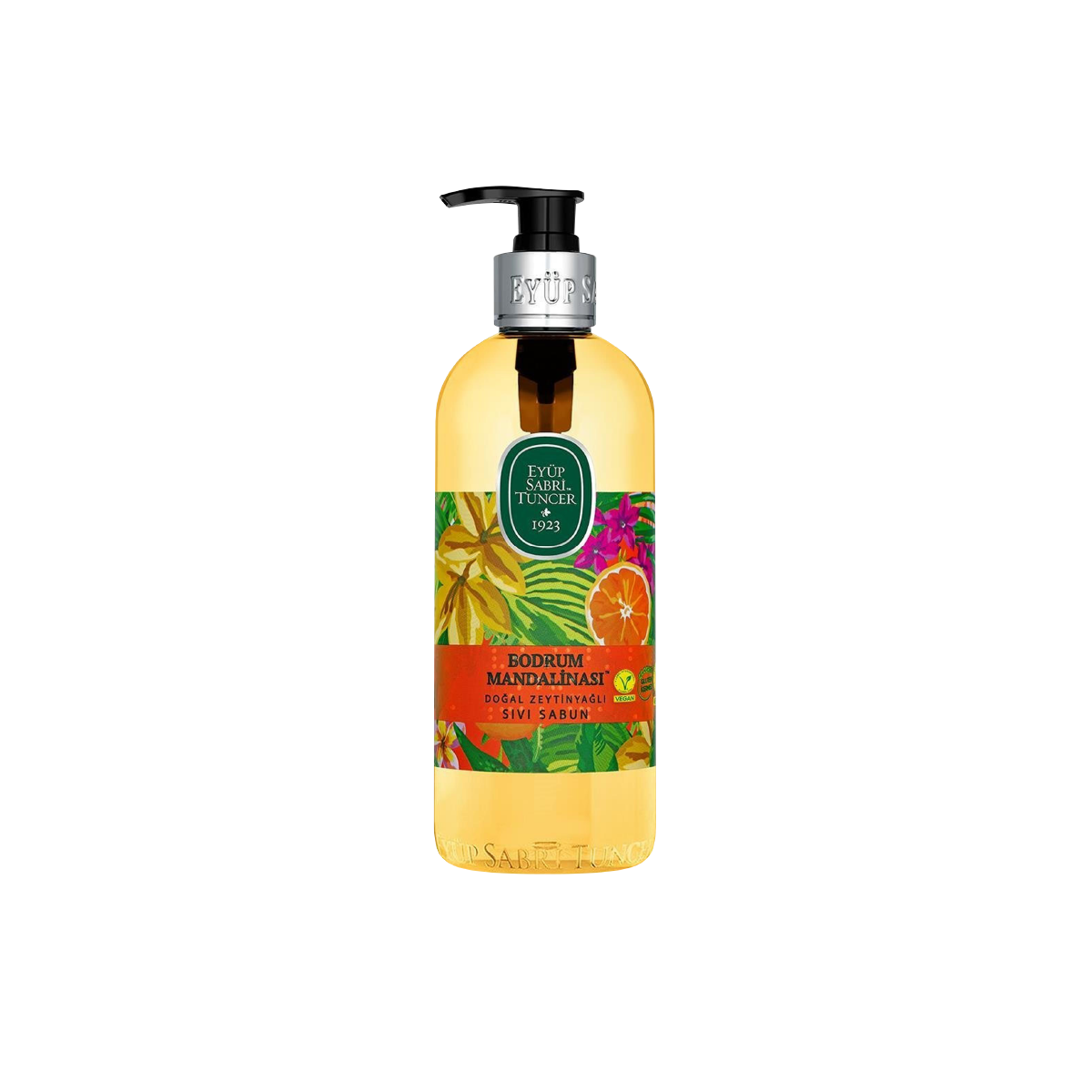 Eyüp Sabri Tuncer Bodrum Mandalinası Doğal  Sıvı Sabun 500 Ml