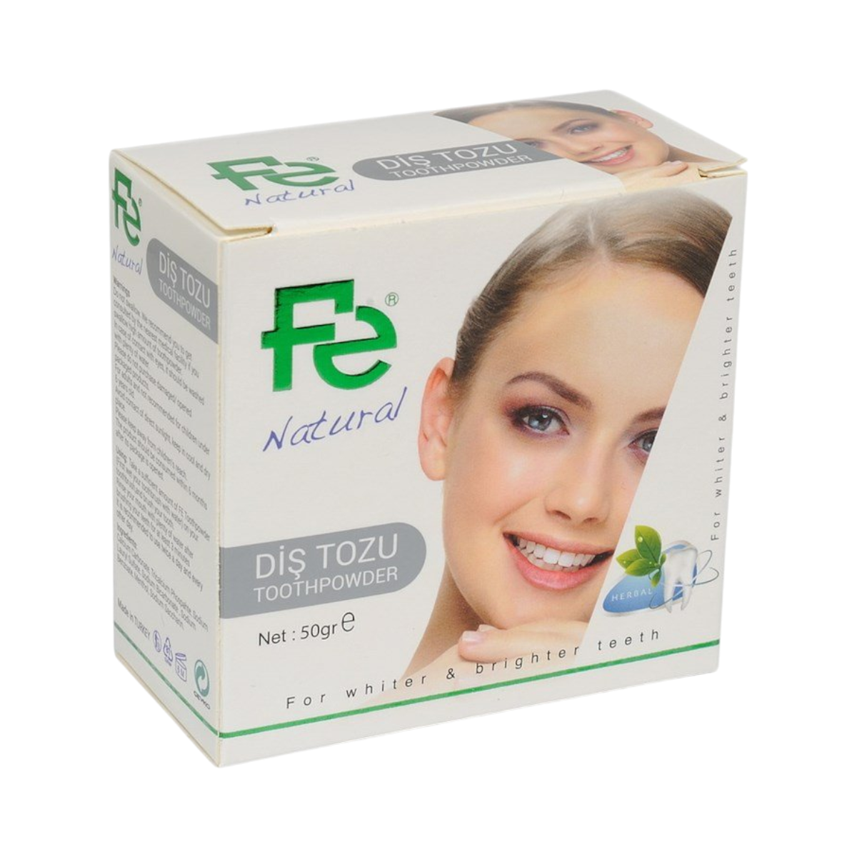 Fe Natural Beyazlatici Diş Tozu 50 Gr