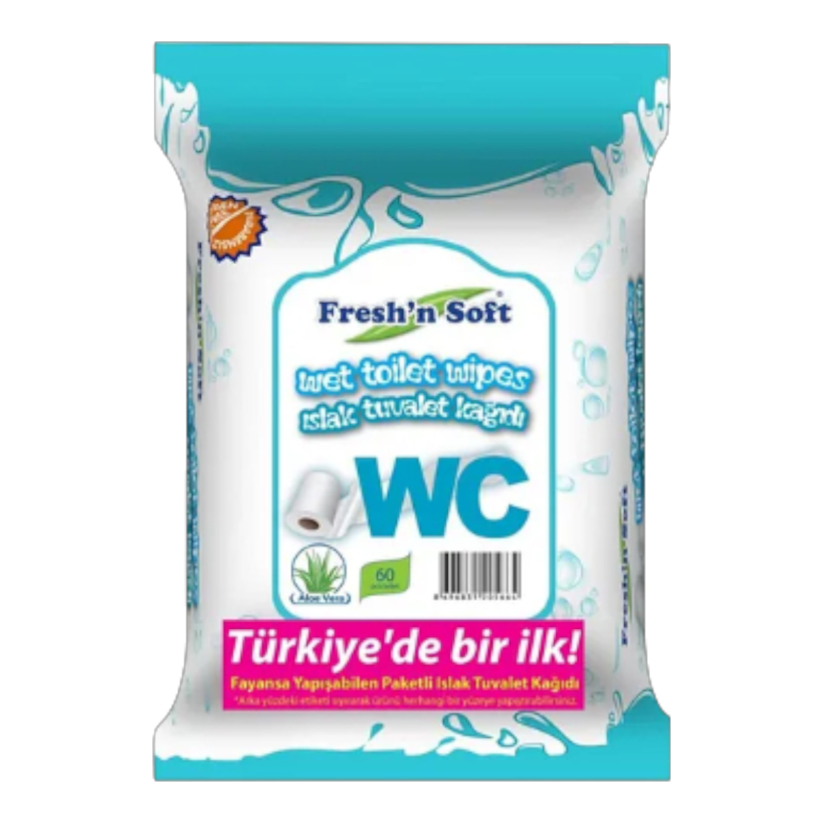 Fresh'n Soft Islak Tuvalet Kağidi 60 Adet