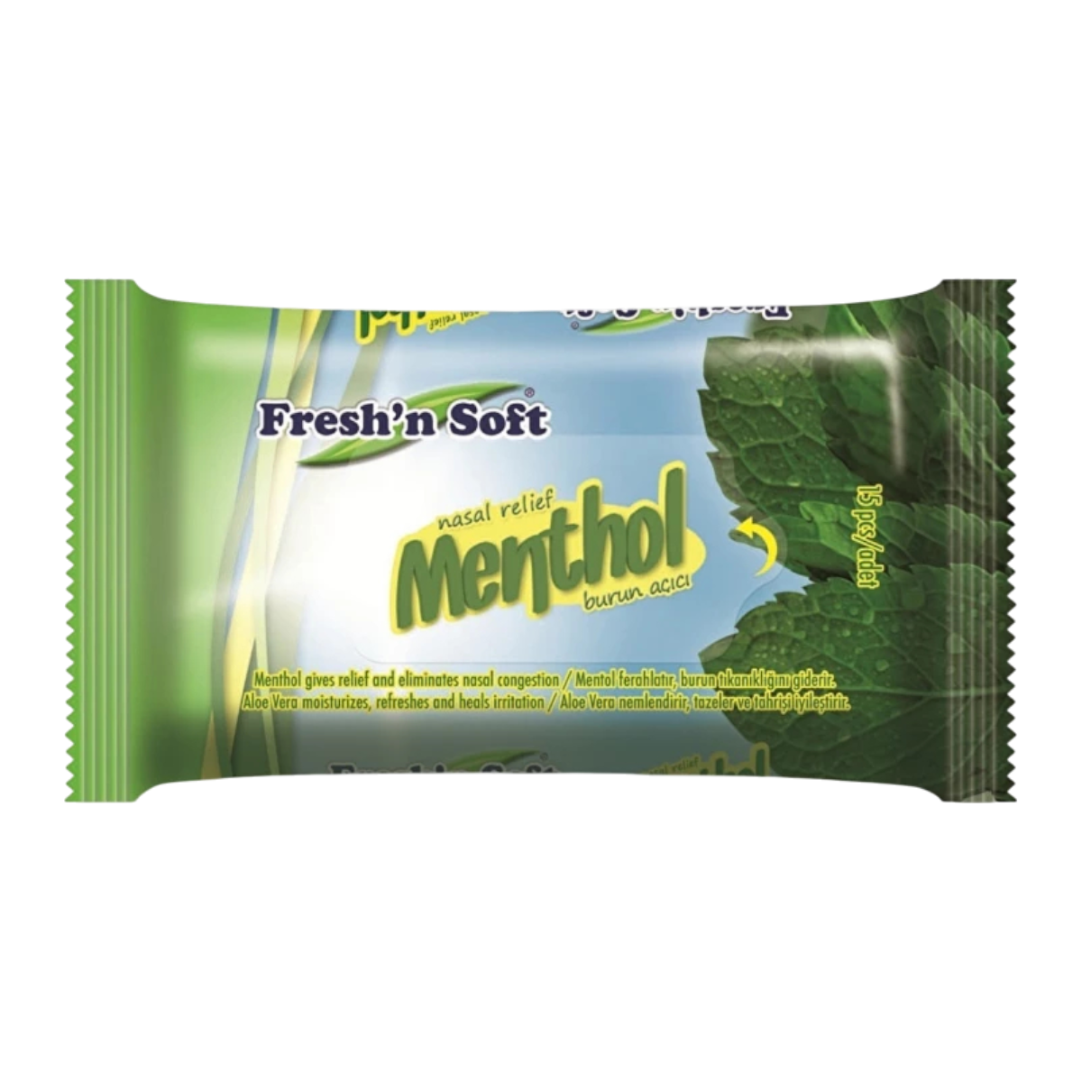 Fresh'n Soft Menthol 15 Adet