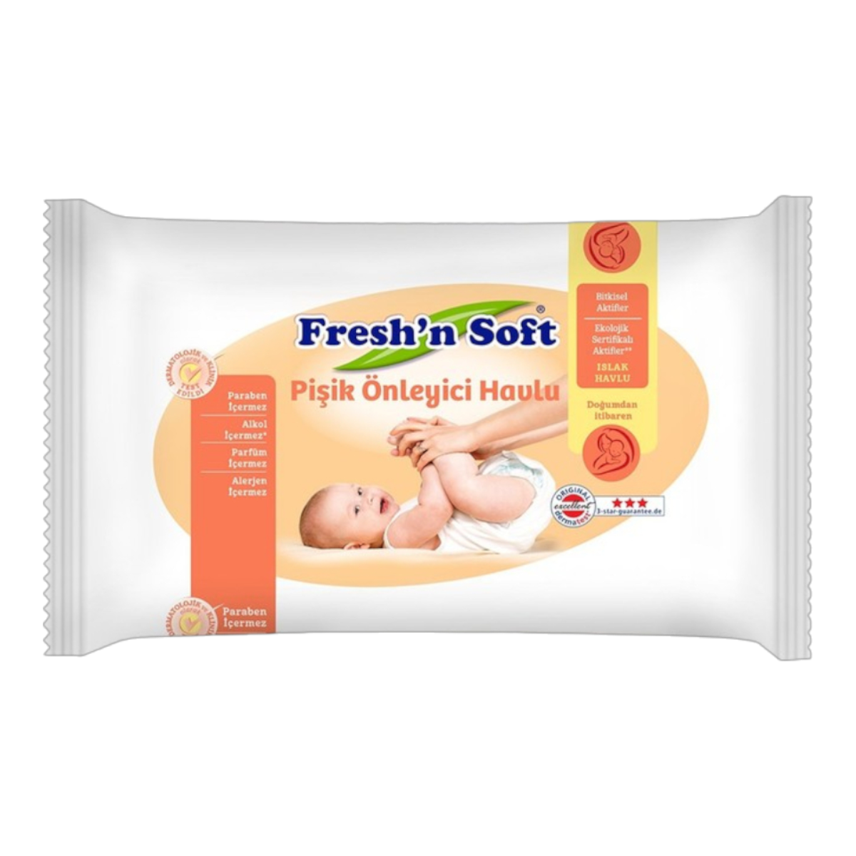 Fresh'n Soft  Pişik Önleyici Havlu 40 Adet
