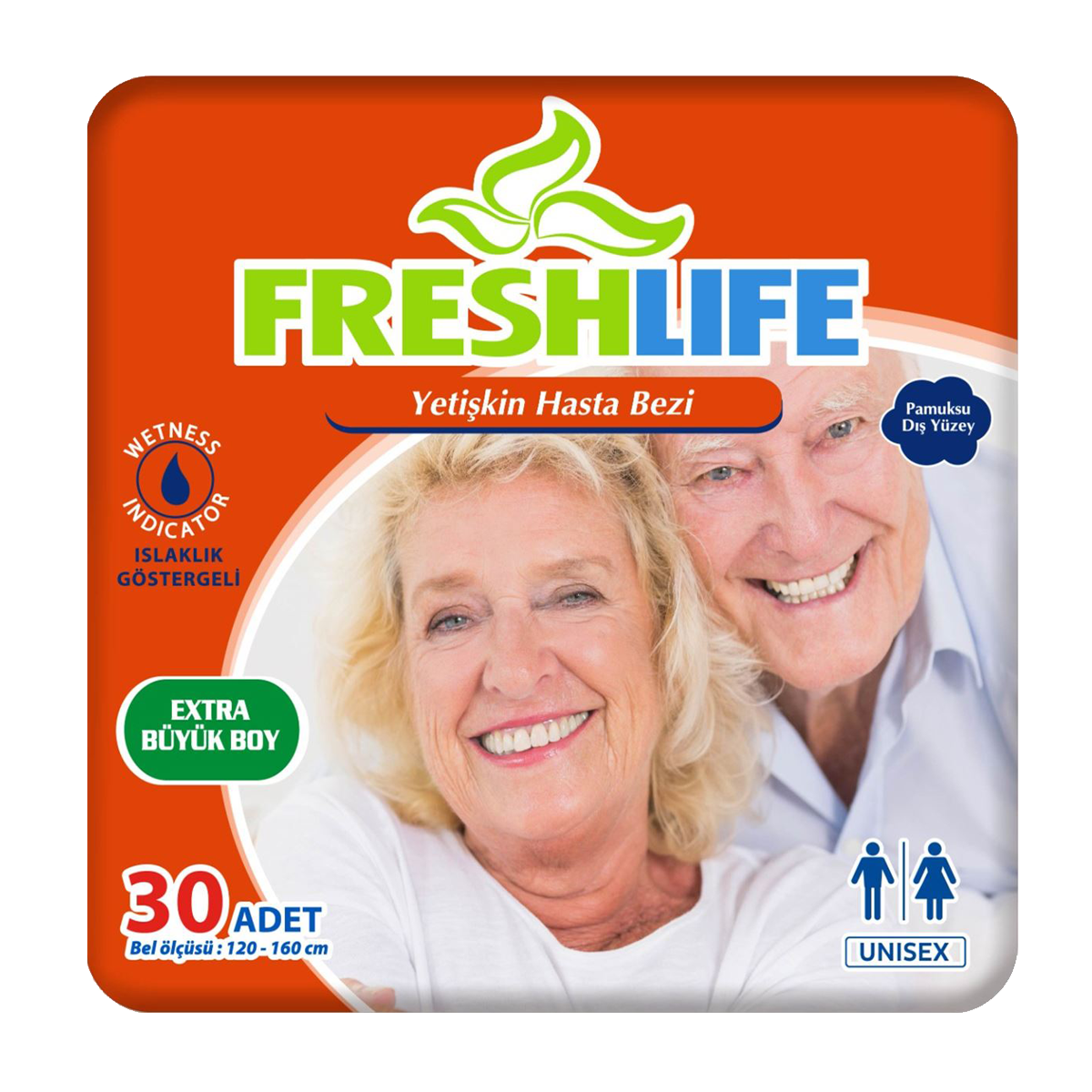 FreshLife Extra Large Bel Bantli 30 Adet