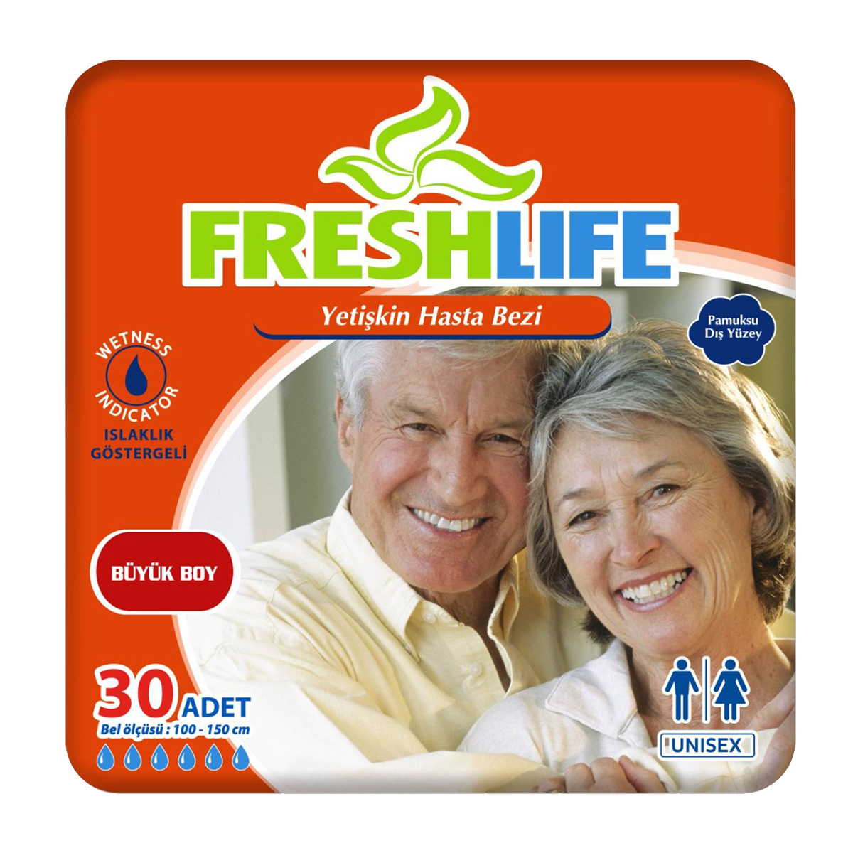 FreshLife Large Bel Bantli 30 Adet