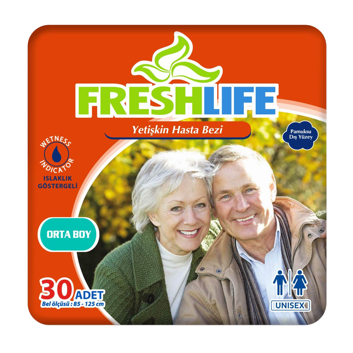 FreshLife Medium Bel Bantli 30 Adet