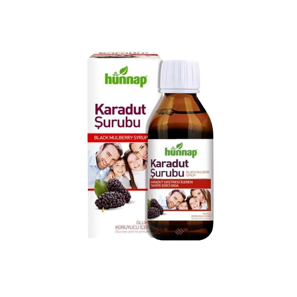 Hünnap Karadut Şurubu 50 Ml