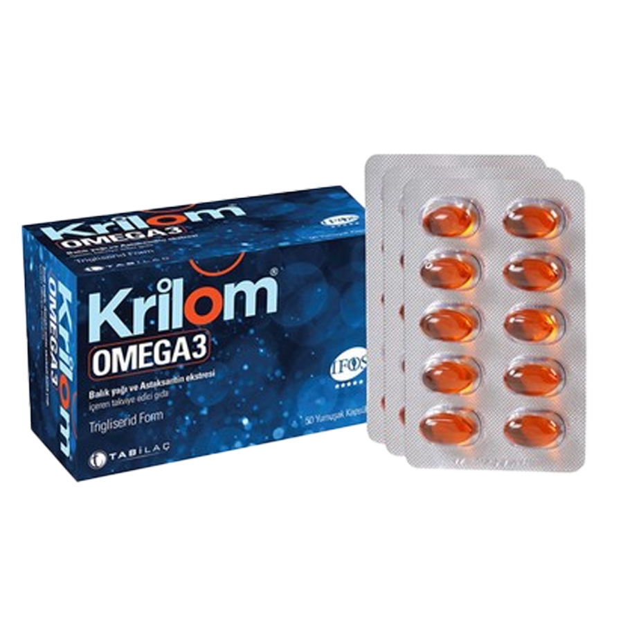 Krilom Omega3 50 Kapsül