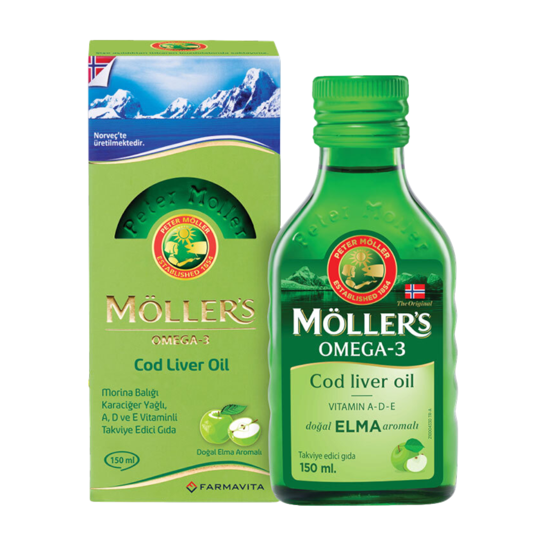 Möllers Omega3 Şurubu Elma 150 Ml