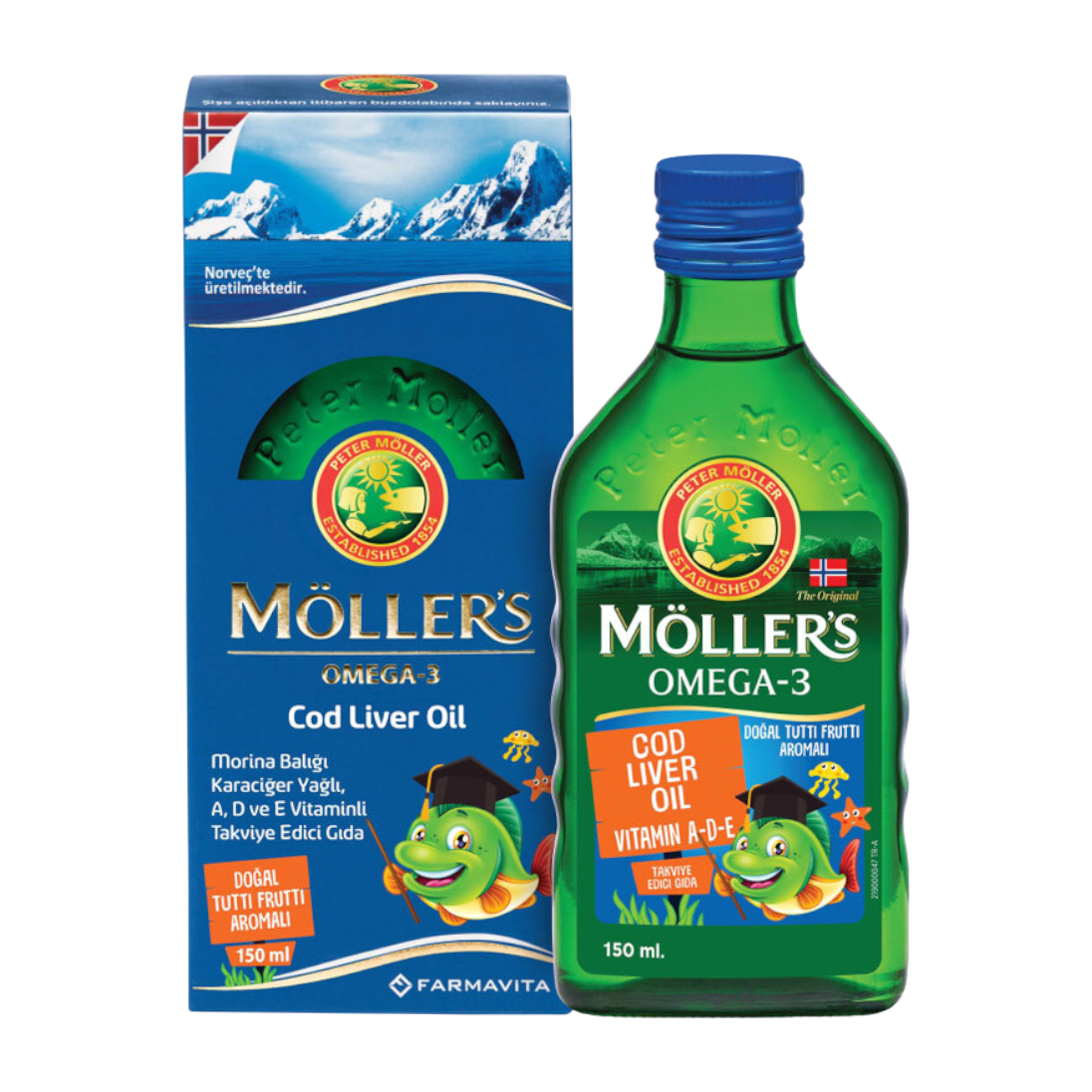 Möllers Omega3 Tutti Frutti 150 Ml