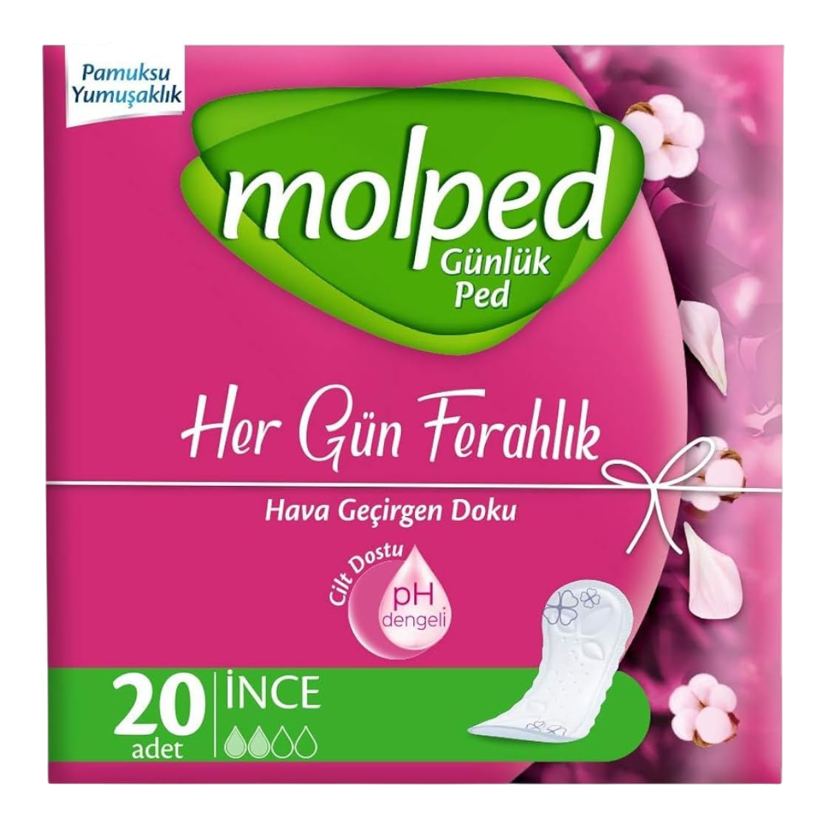 Molped Günlük Ped 20 Adet