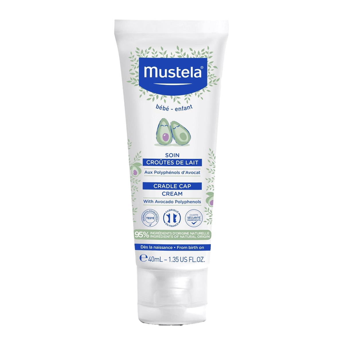 Mustela Cradle Cap Cream Pullanmalara Karşı 40 Ml