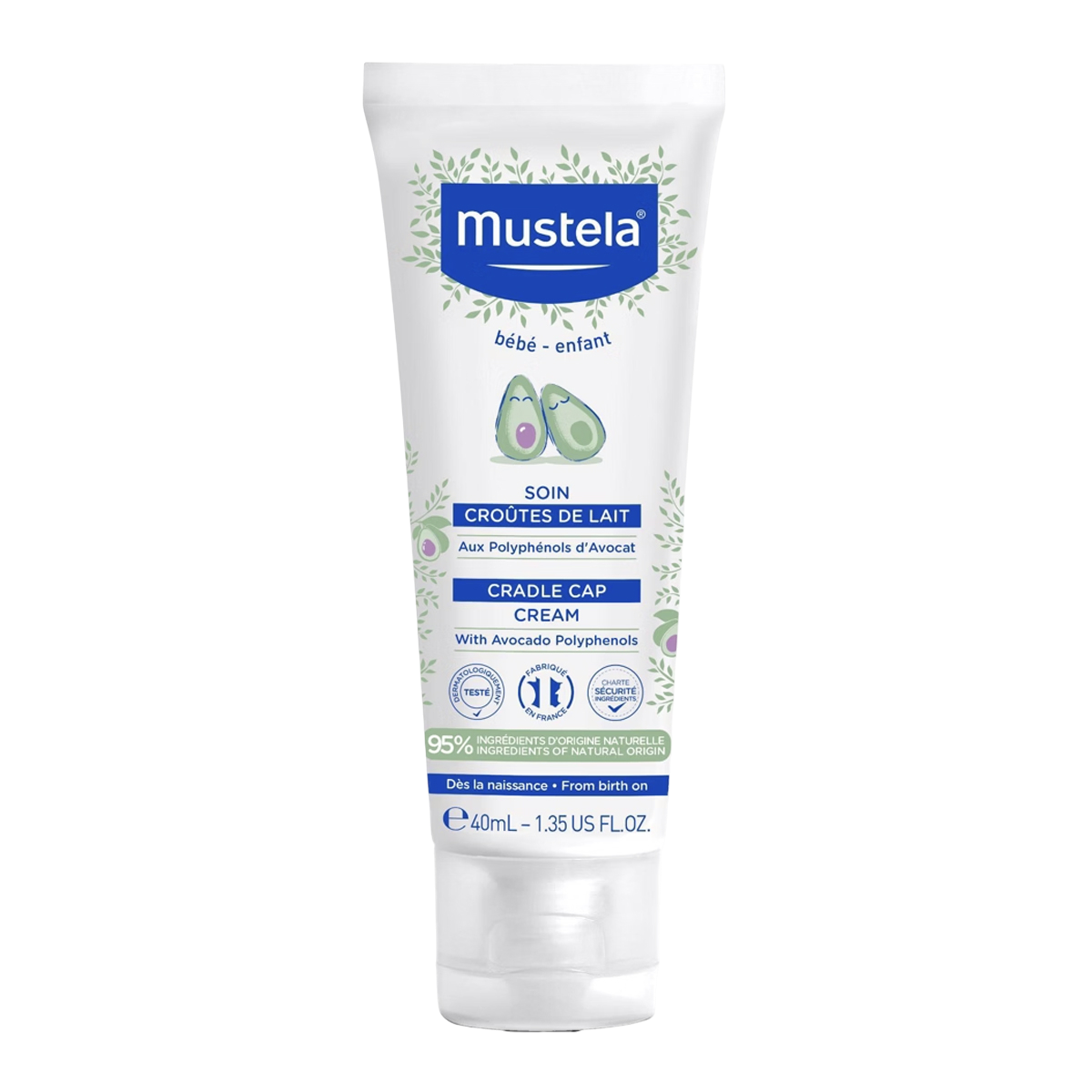 Mustela Cradle Cap Cream Pullanmalara Karşi 40 Ml
