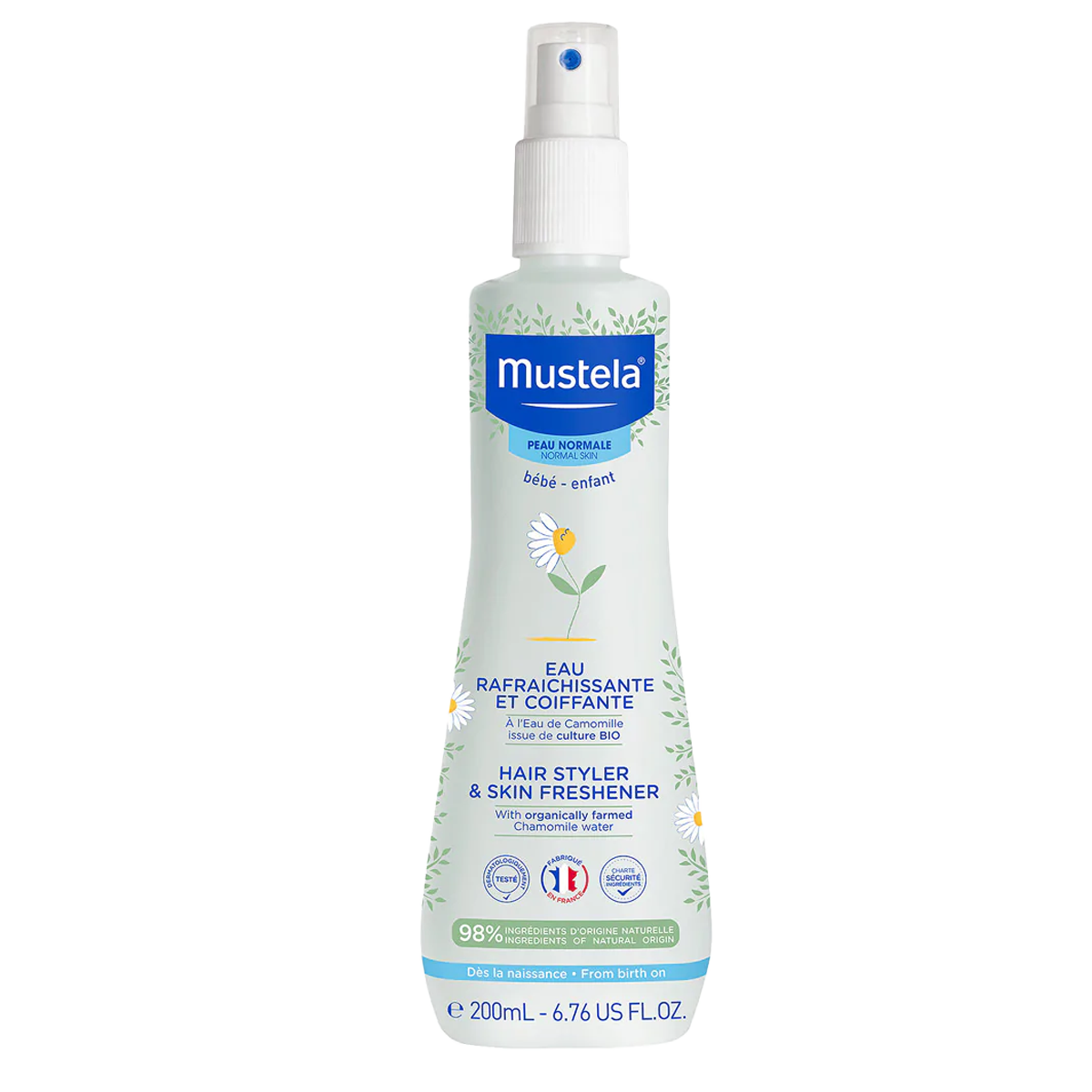 Mustela Eau Rafraichissante Et Coiffante 200 Ml