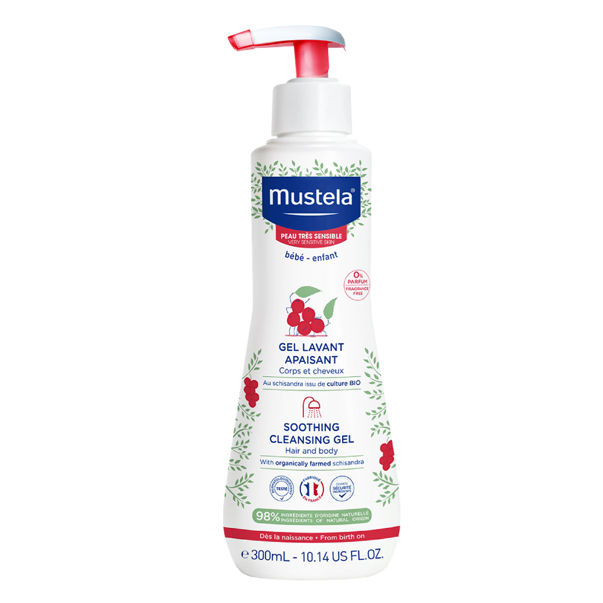 Mustela Gel Lavant Apaisant 300 Ml