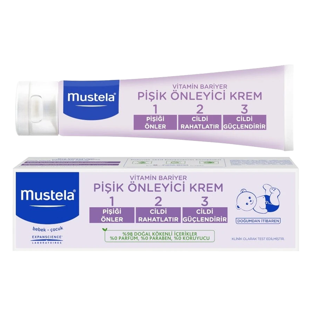 Mustela Pişik Önleyici Krem 100 Ml