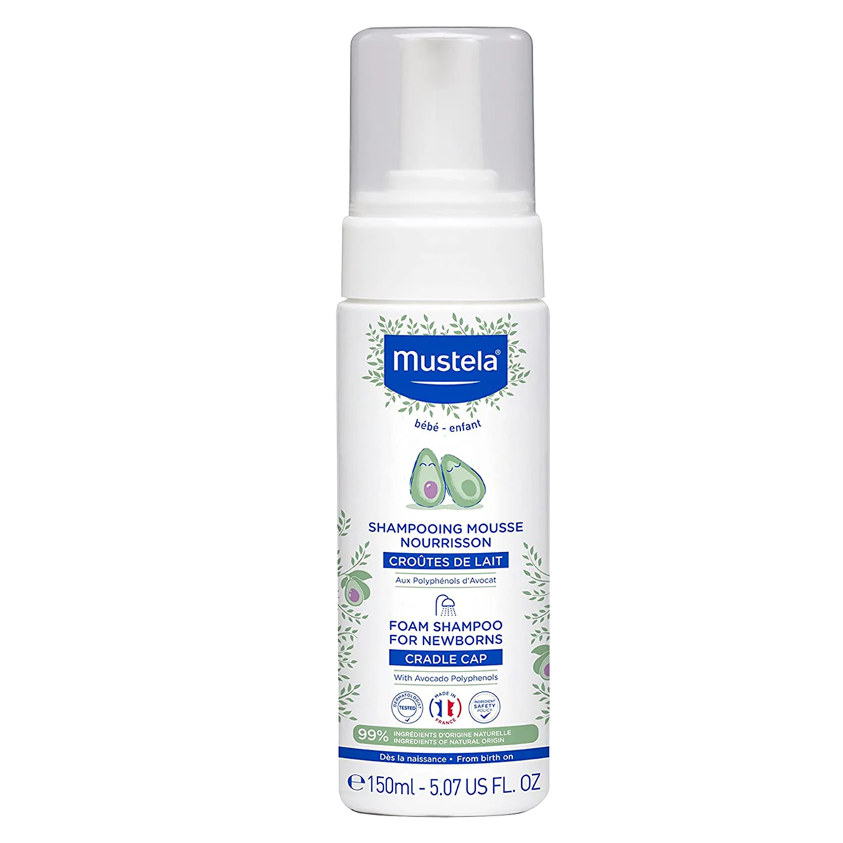 Mustela Shampooin Mousse Nourrisson 150 Ml