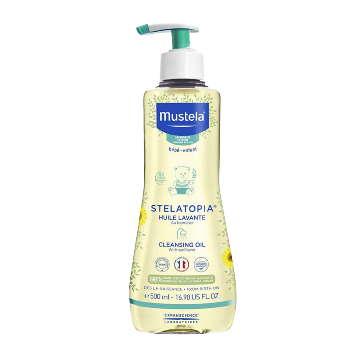 Mustela Stelatopia Huile Lavente 500 Ml