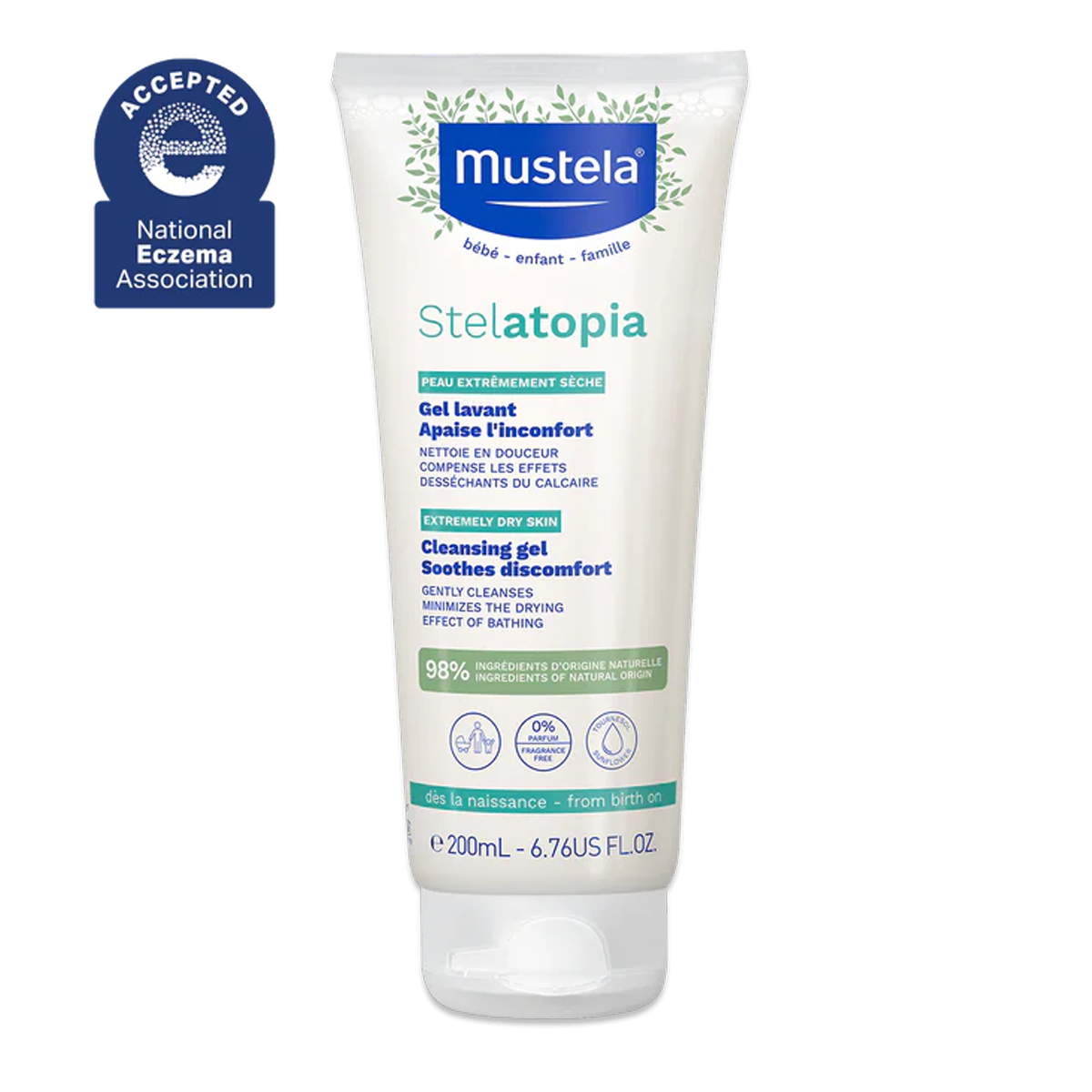 Mustela Stelatopia Peau Tres Seche A Atopique 200 Ml