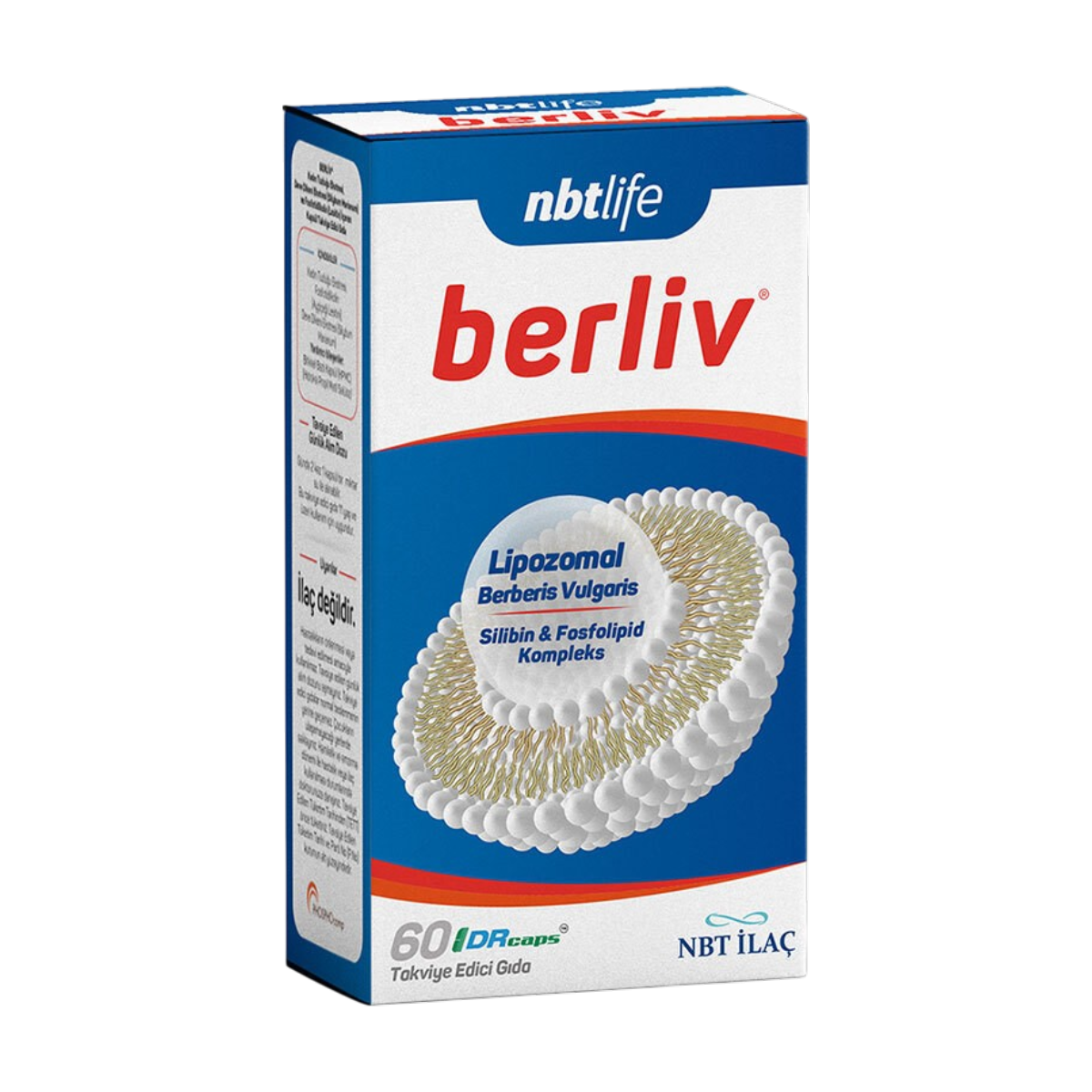 NBT Life Berliv Lipozamal Berberis 60 Kapsül
