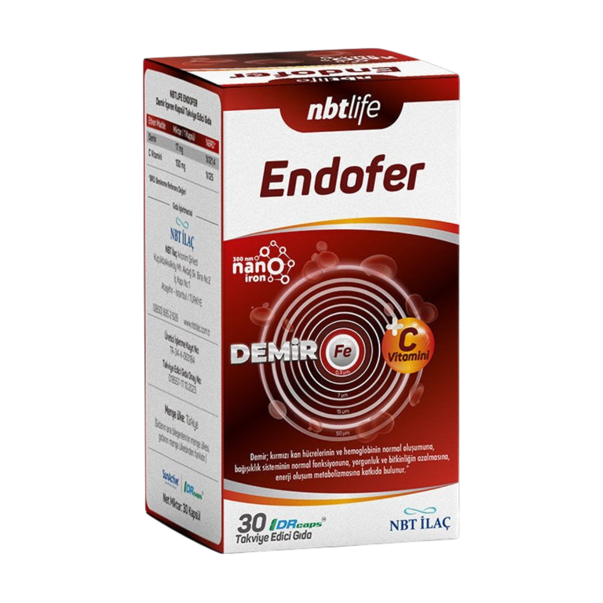 NBT Life Endofer 30 Kapsül